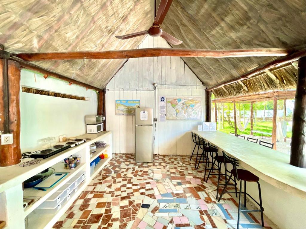 Kuchyň nebo kuchyňský kout v ubytování Casa Umay