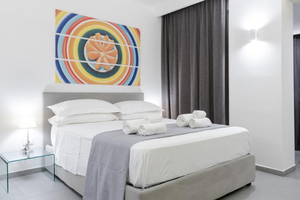 Postel nebo postele na pokoji v ubytování Suite Palermo Apartment