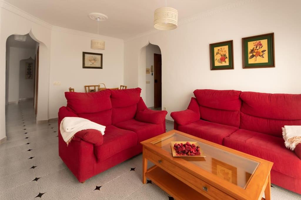 Posezení v ubytování Precioso piso de 3 dormitorios, cocina y 1 baño