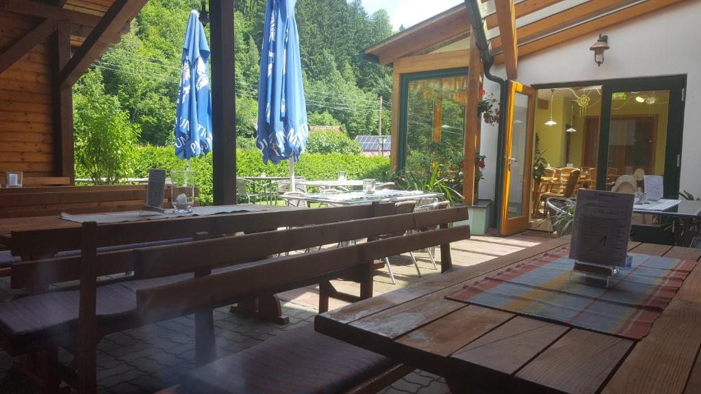 Zahrada ubytování Hubertushof