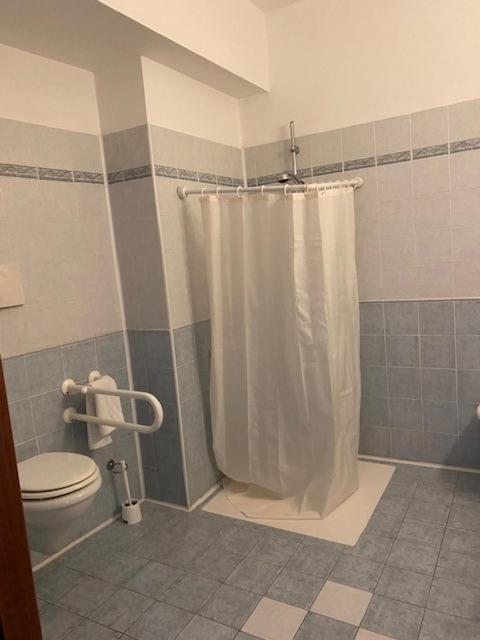 Koupelna v ubytování Hotel Bristol