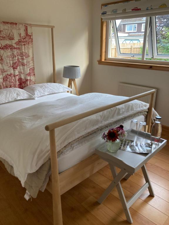 Postel nebo postele na pokoji v ubytování Agane