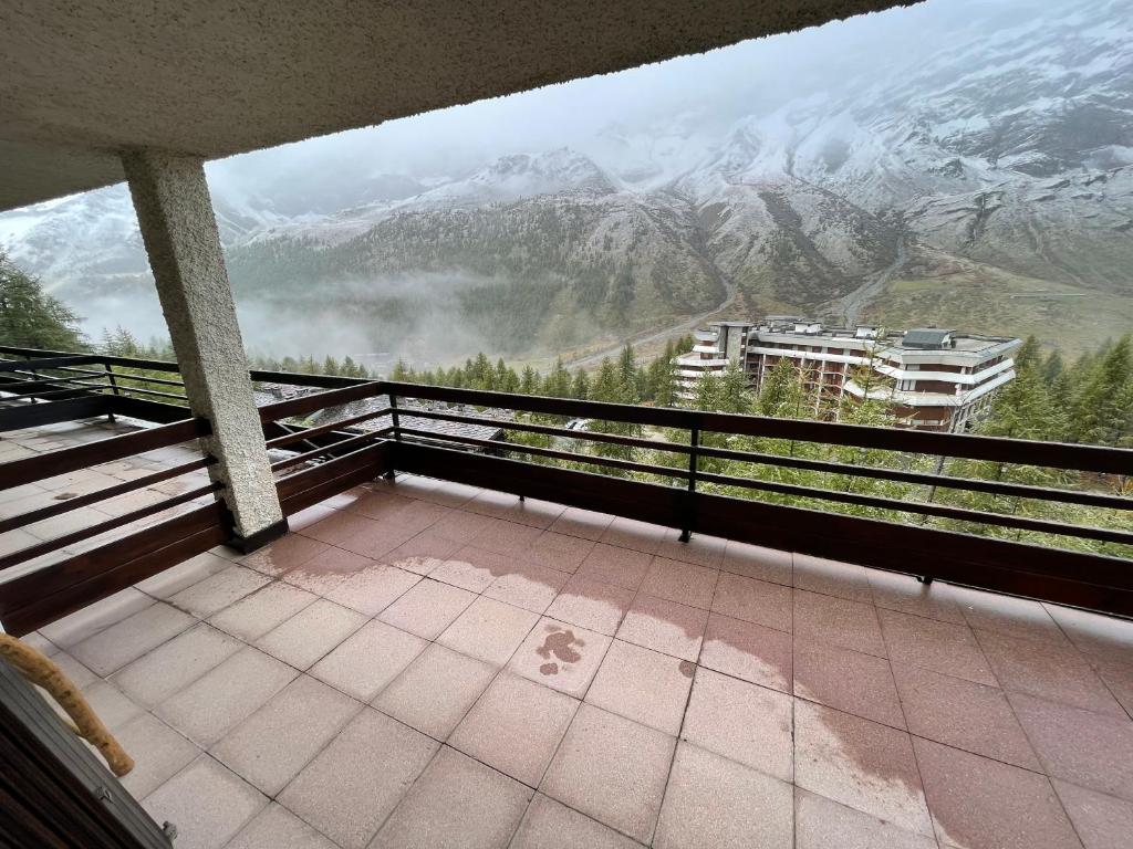 Widok na góry z tego apartamentu