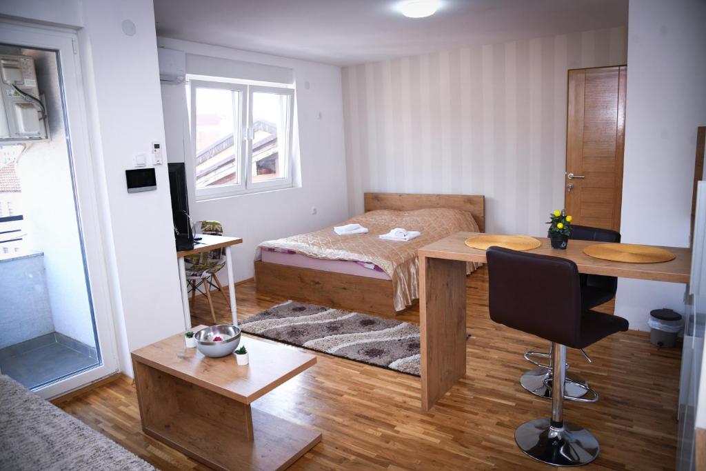 Posezení v ubytování Demir Apartmani