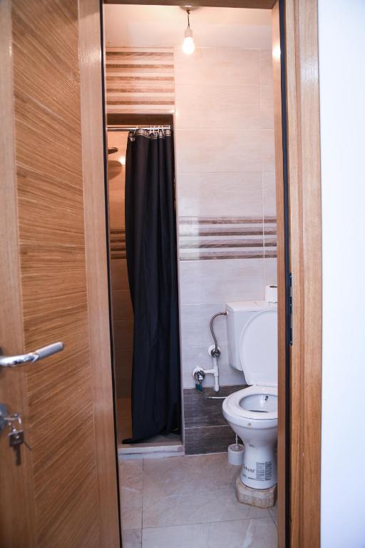 Koupelna v ubytování Demir Apartmani