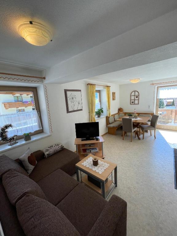 Posezení v ubytování Ferienwohnung Rauch Mathilde
