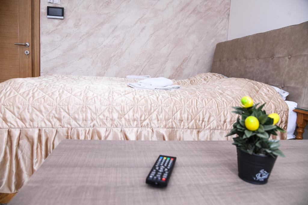 Postel nebo postele na pokoji v ubytování Demir Apartmani