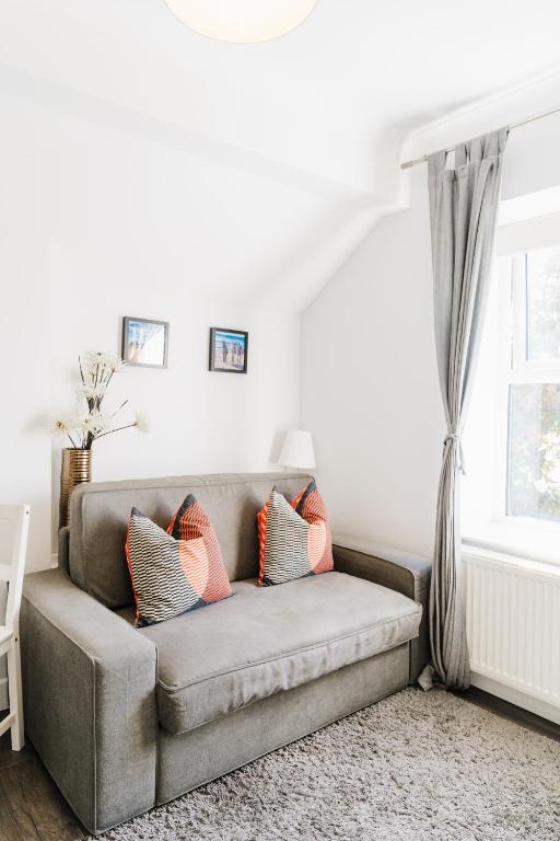 Posezení v ubytování Sweet Suites Lytham