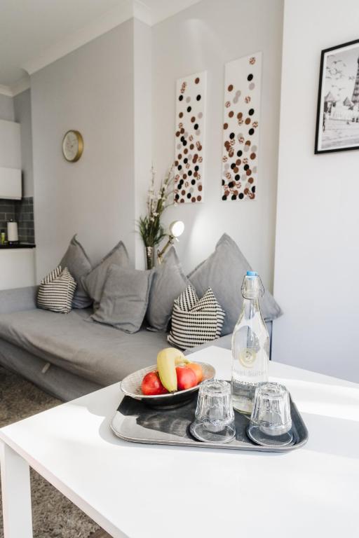 Posezení v ubytování Sweet Suites Lytham
