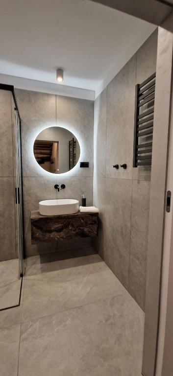 Kúpeľňa v ubytovaní Apartament Szklarski Widok