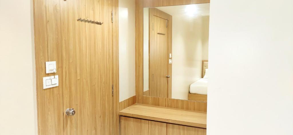 Koupelna v ubytování Hotel 9 Coin
