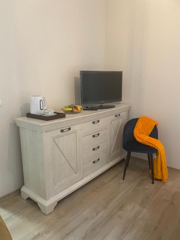 TV a/nebo společenská místnost v ubytování Pokoje Pod Mniszkiem