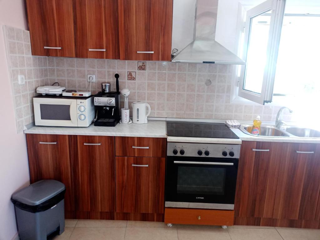 Kuchyň nebo kuchyňský kout v ubytování SARDINIA LUX HOUSE 697 4349 5 12