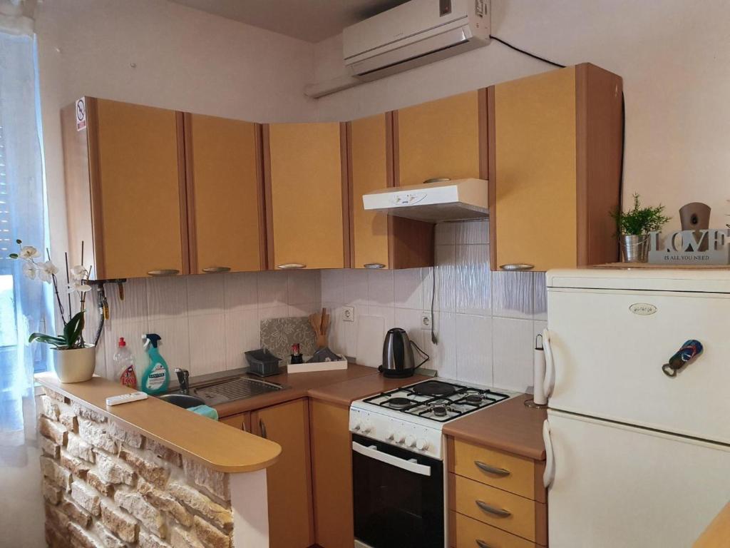 Kuchyňa alebo kuchynka v ubytovaní Apartment Laura & Lucija