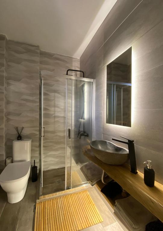 Kúpeľňa v ubytovaní Cozy flat elix