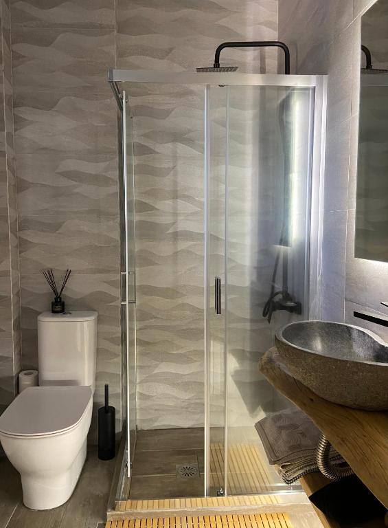 Kúpeľňa v ubytovaní Cozy flat elix