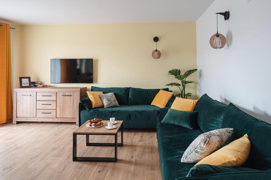 Posezení v ubytování Apartamenty Osada Antałówka Zakopane