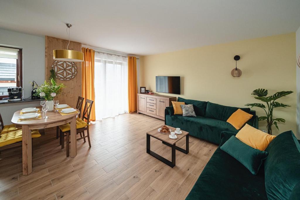 Posezení v ubytování Apartamenty Osada Antałówka Zakopane
