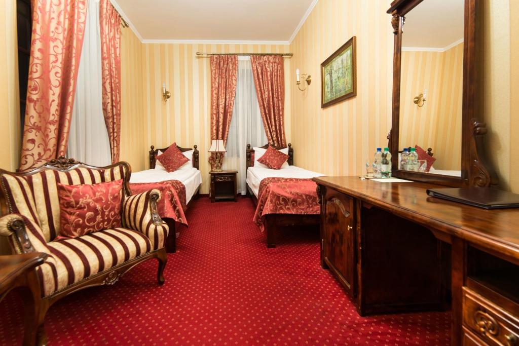 Pałac Bursztynowy - Doppel- Oder Zweibettzimmer