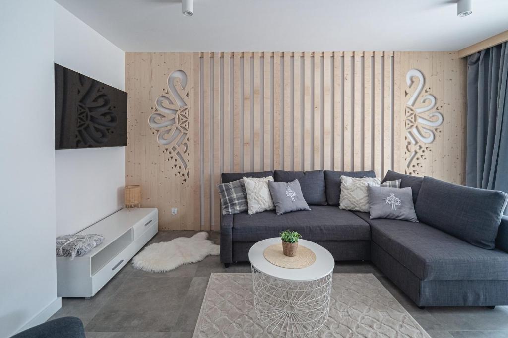 Posezení v ubytování Apartamenty Osada Antałówka Zakopane