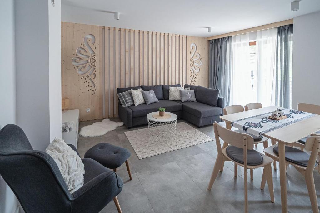 Posezení v ubytování Apartamenty Osada Antałówka Zakopane