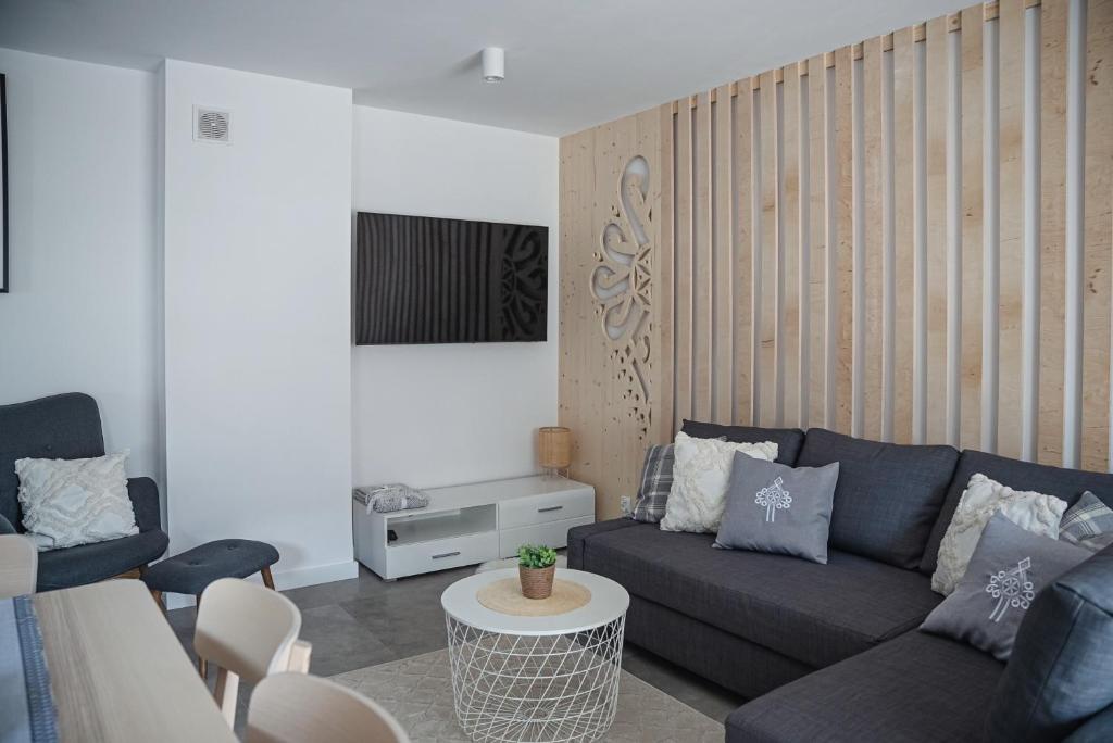 Posezení v ubytování Apartamenty Osada Antałówka Zakopane