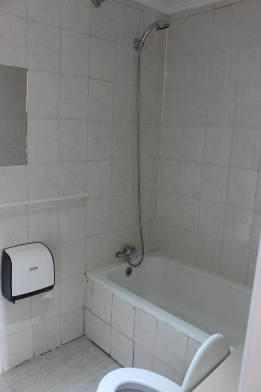 Koupelna v ubytování Hostal Ochen