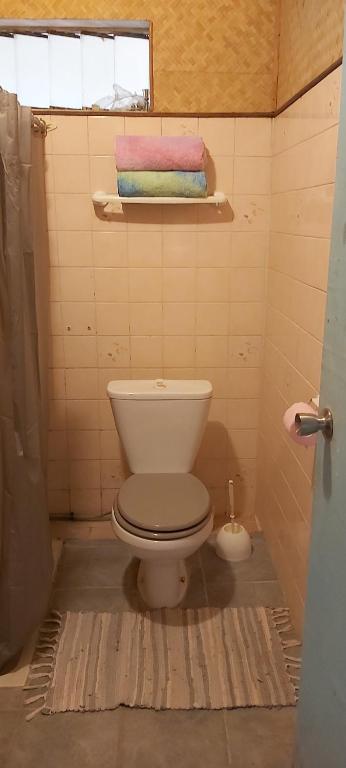 Koupelna v ubytování Raihei Auberge de jeunesse Chez l'habitant à Bora Bora