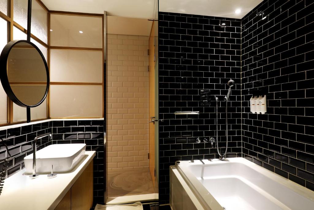 Koupelna v ubytování Hotel The Designers Incheon