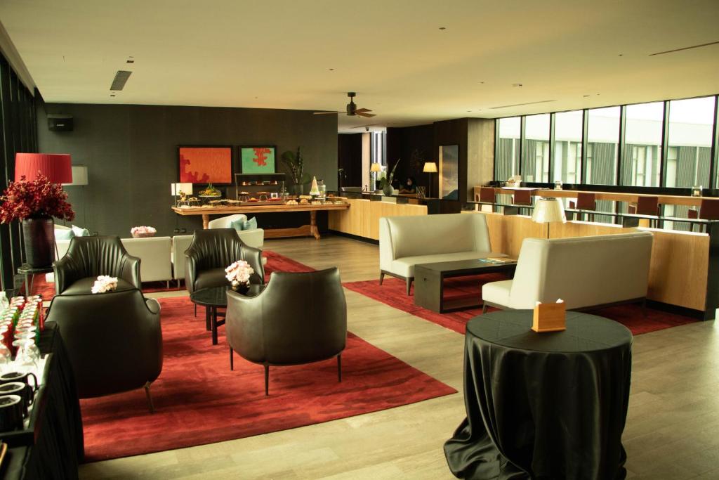Posezení v ubytování Midori Clark Hotel and Casino