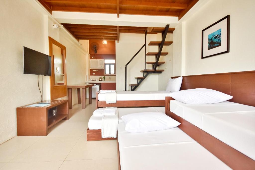 Agos Boracay Rooms + Beds - Sala De Família - Apenas Acesso à Escada