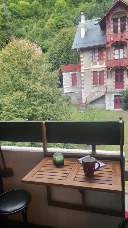 Balkón alebo terasa v ubytovaní Studio Princesse Galitzine