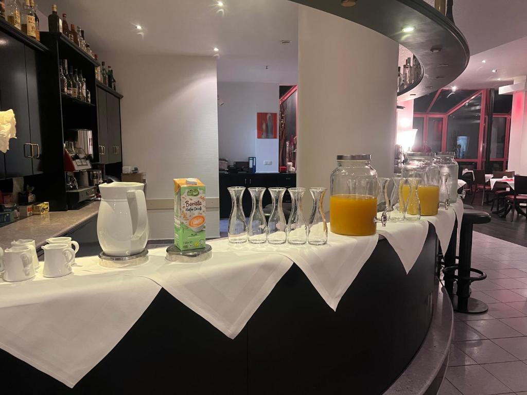 Nápoje v ubytování Hotel Mozart