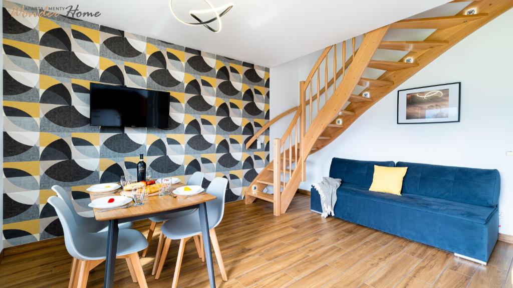 Wonder Home - Apartamenty Halo Karkonosze z ogrodem, sezonowym basenem, placem zabaw i widokiem na Śnieżkę - zlokalizowane blisko Karpacza - Apartment Mit 2 Schlafzimmern