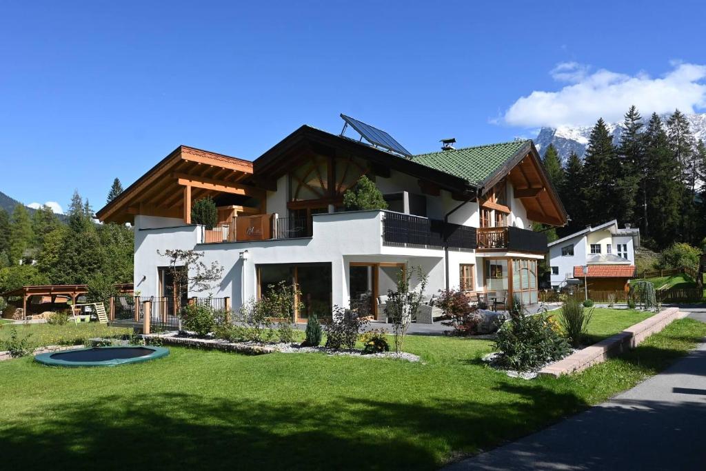 Zahrada ubytování Residence Martha