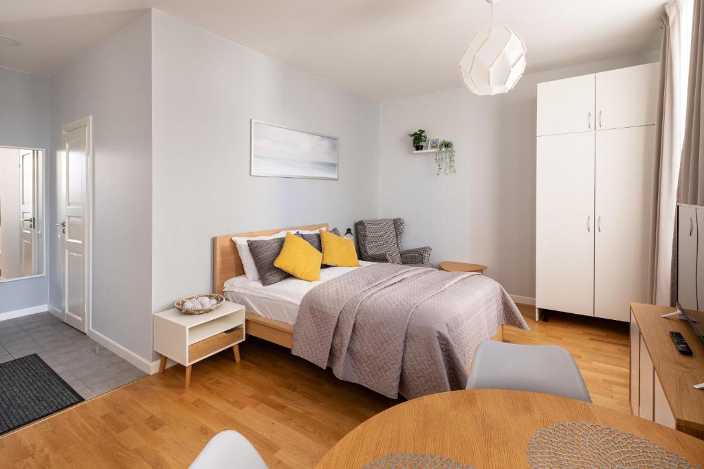 Residential Barona Apartments in Riga Centre - Queen Studio