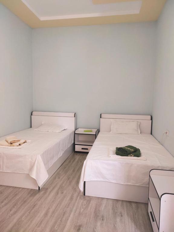Cama o camas de una habitación en RONG YAO House