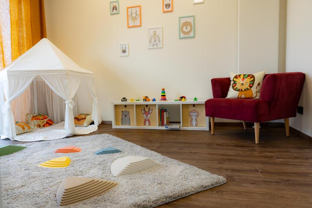 Posezení v ubytování Burgau Hotel Sonnenhof