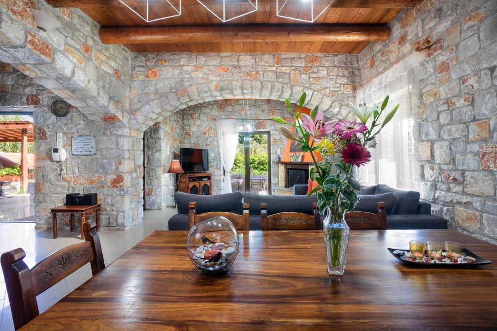Posedenie v ubytovaní Cretan Residence Villa