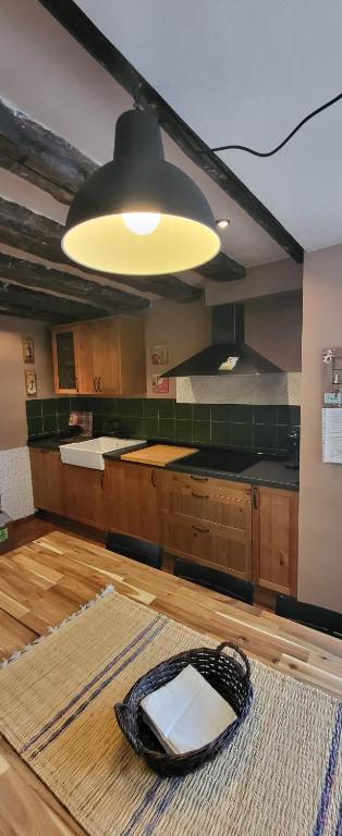 Kuchyň nebo kuchyňský kout v ubytování Casa Robelca