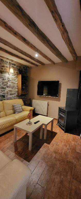 Posezení v ubytování Casa Robelca