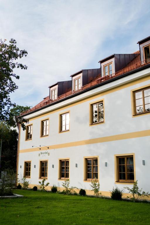 Budova, kde se aparthotel nachází