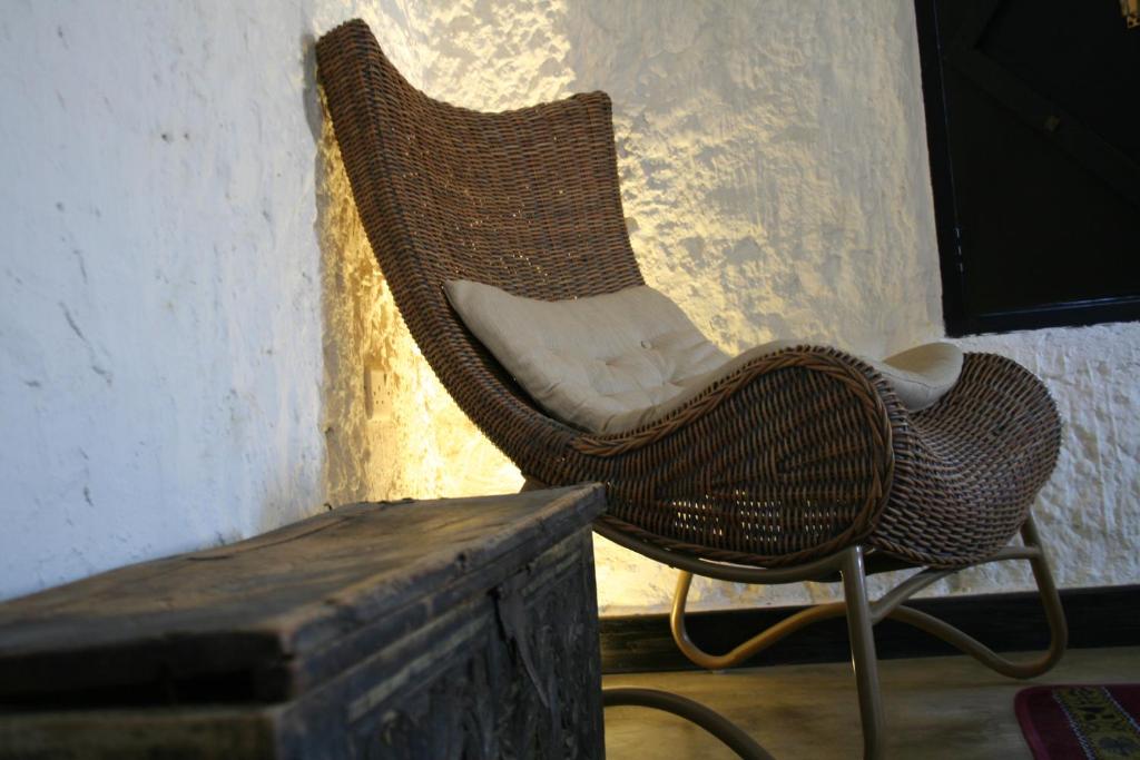 Posezení v ubytování SAMA Wakan Heritage Homes