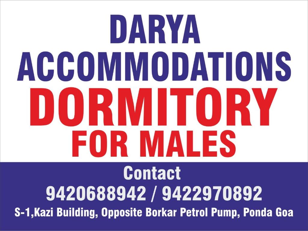 Darya Accomodations, Dormitory for Males