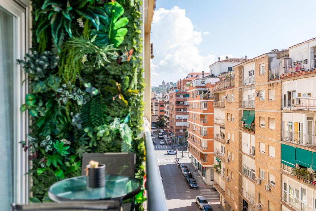 Výhľad na mesto Granada alebo výhľad na mesto priamo z apartmánu
