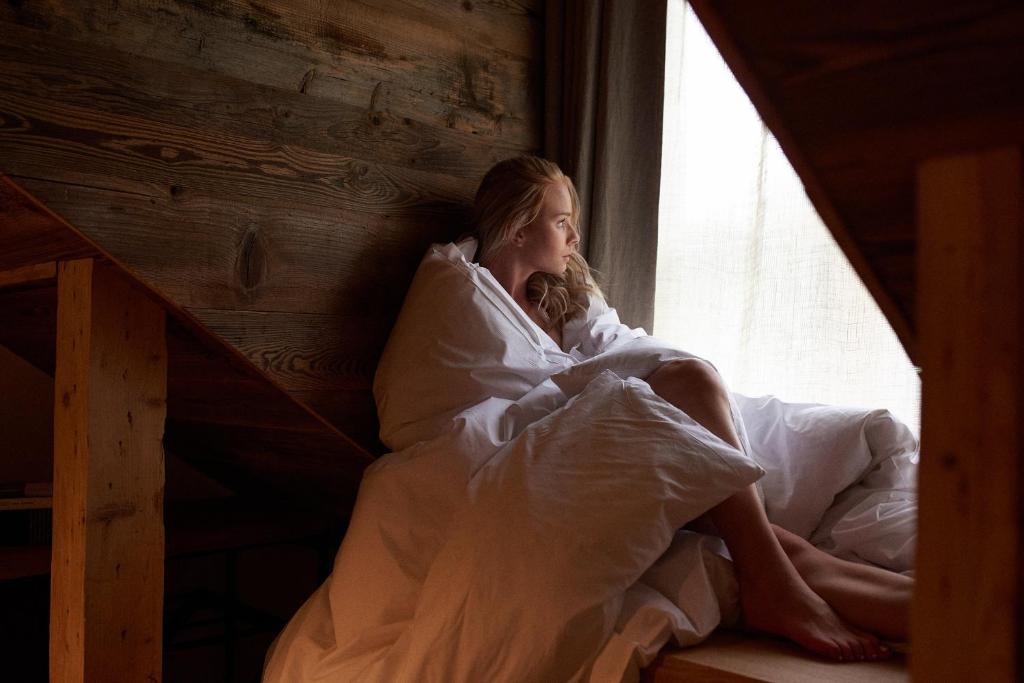 Postel nebo postele na pokoji v ubytování EnHotel