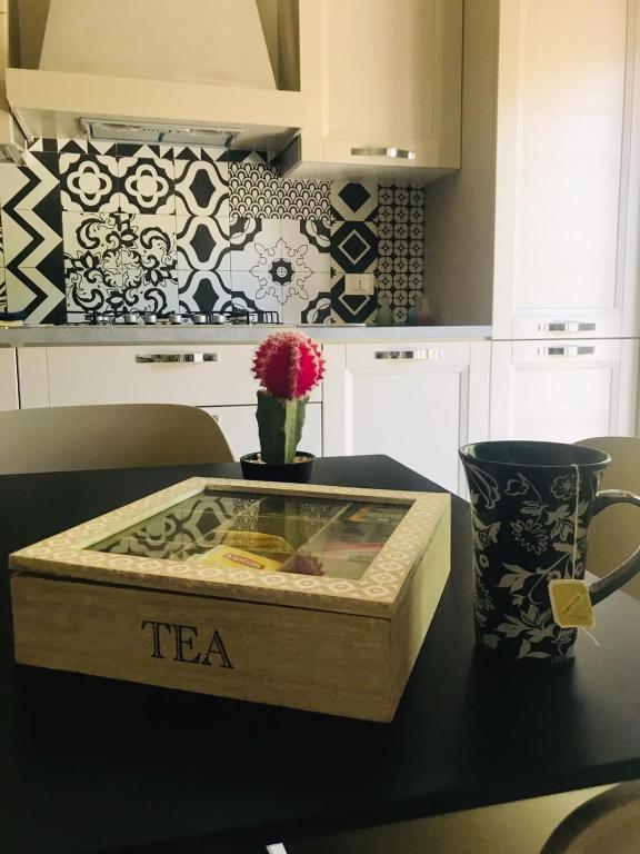 A kitchen or kitchenette at Parnasus