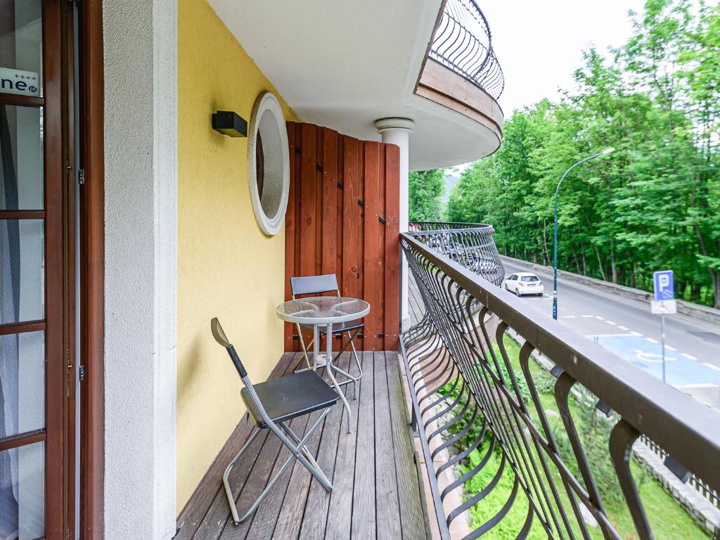 Balkón alebo terasa v ubytovaní VisitZakopane - Dubaj Apartment