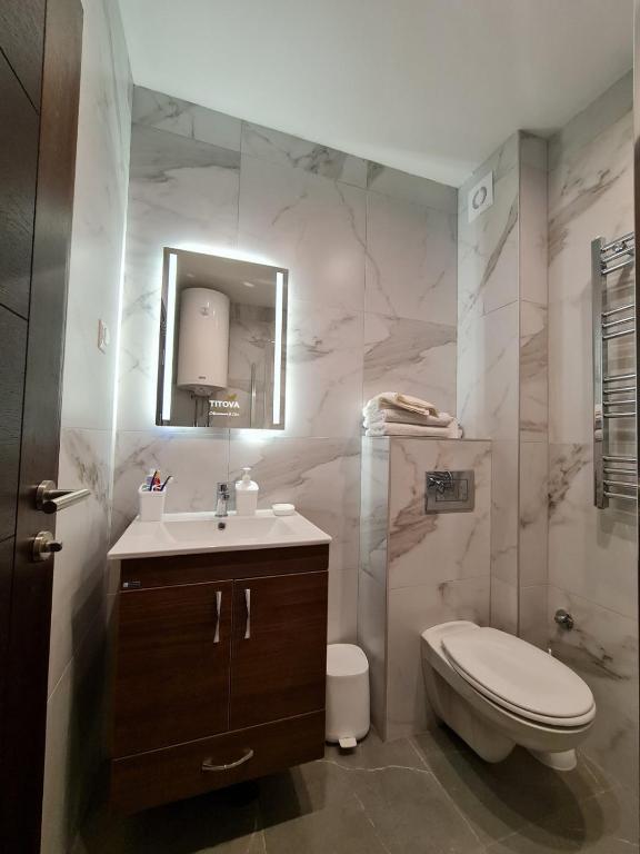 Kupatilo u objektu Apartman "MiLa" - Titova vila Zlatibor