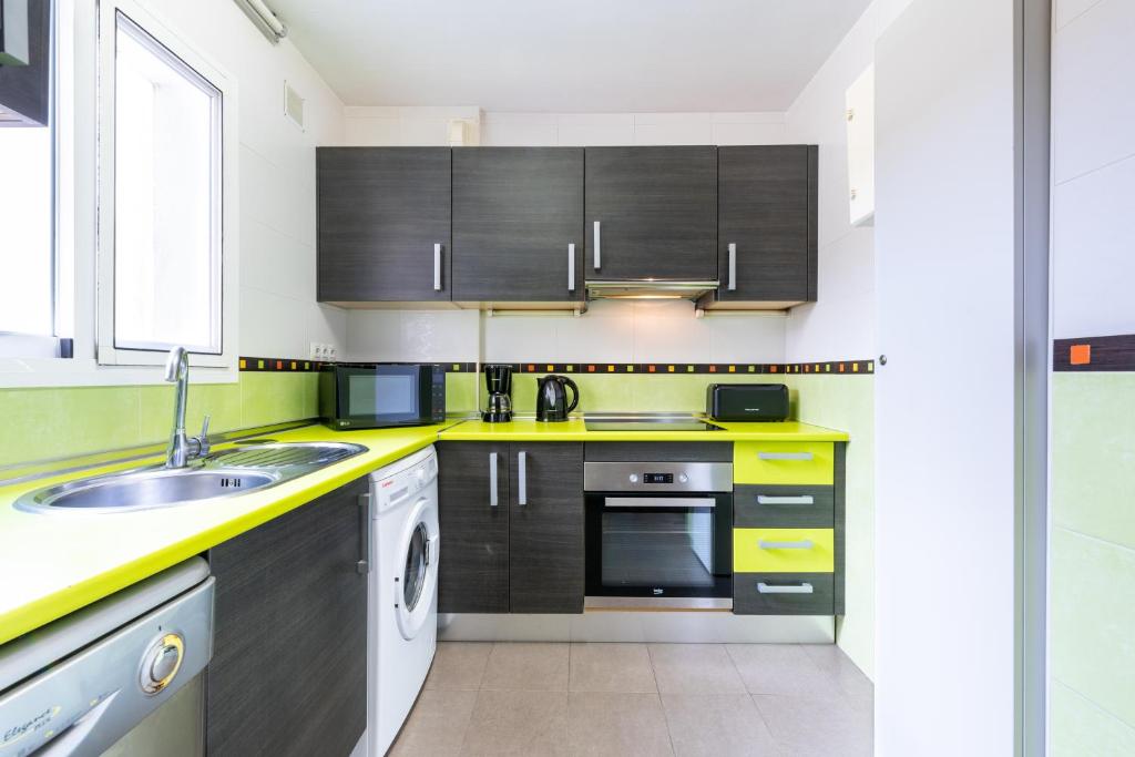 A kitchen or kitchenette at San Miguel Centro